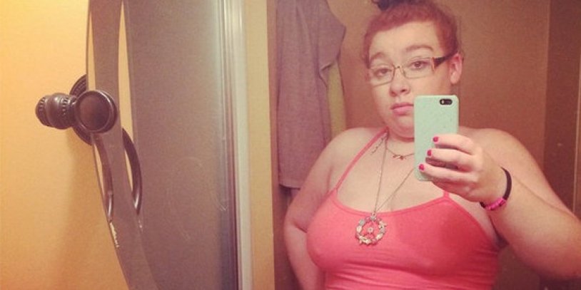Fat Girls Selfie