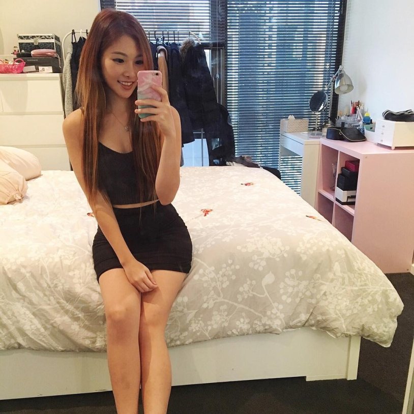 Girls in selfie shorts