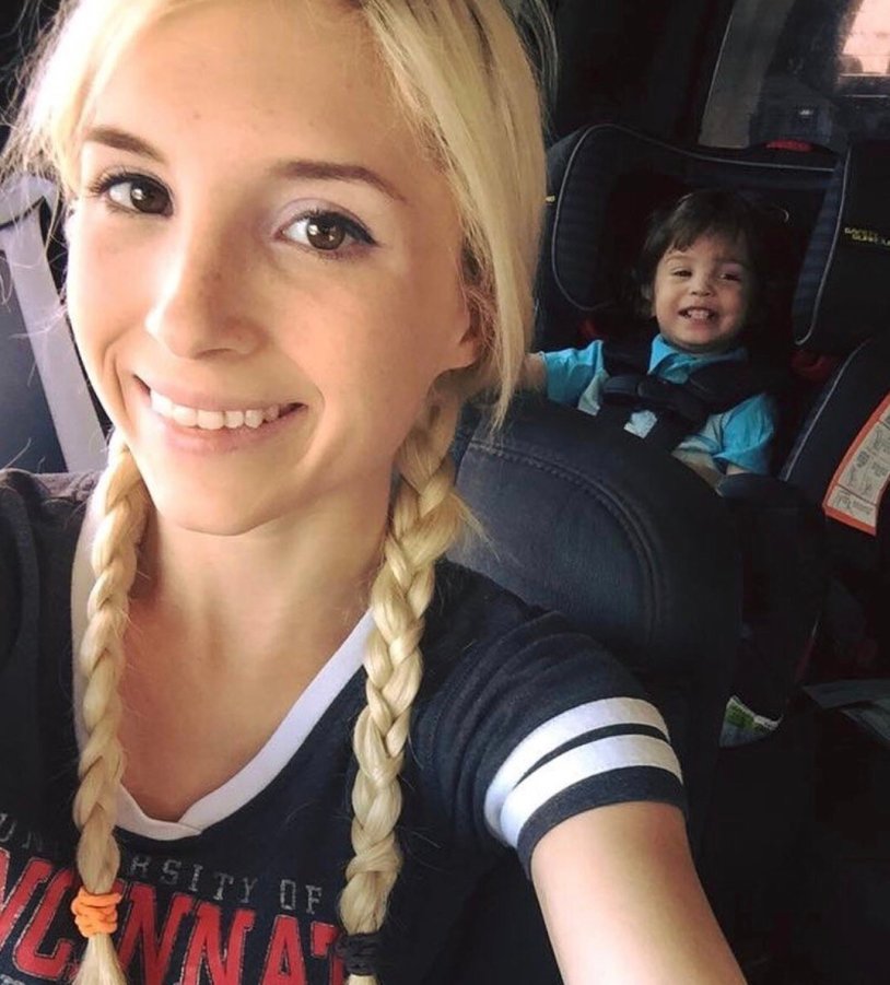 Piper Perry with braces