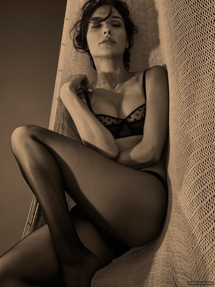 Gal Gadot in underwear