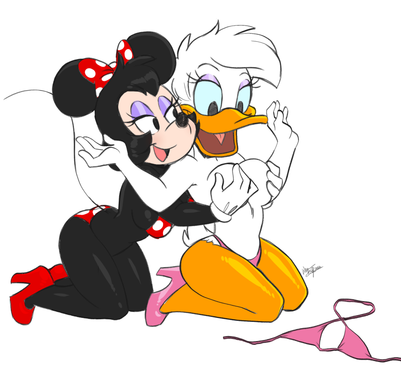 Donald Duck and Daisy
