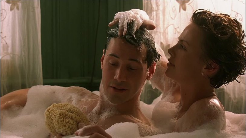 Charlize Theron and Keanu Reeves Sweet November