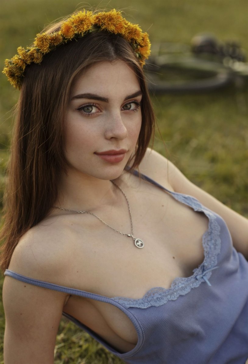 Girls take pictures of their charms