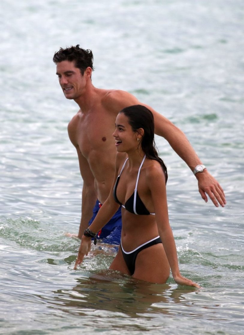 Conor Dwyer and Kelsey Merritt