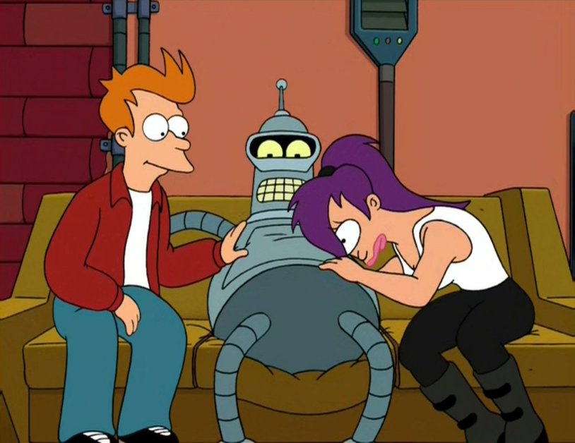 Futurama Bender and Fry