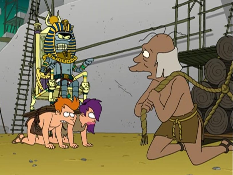 Futurama Bender Pharaoh