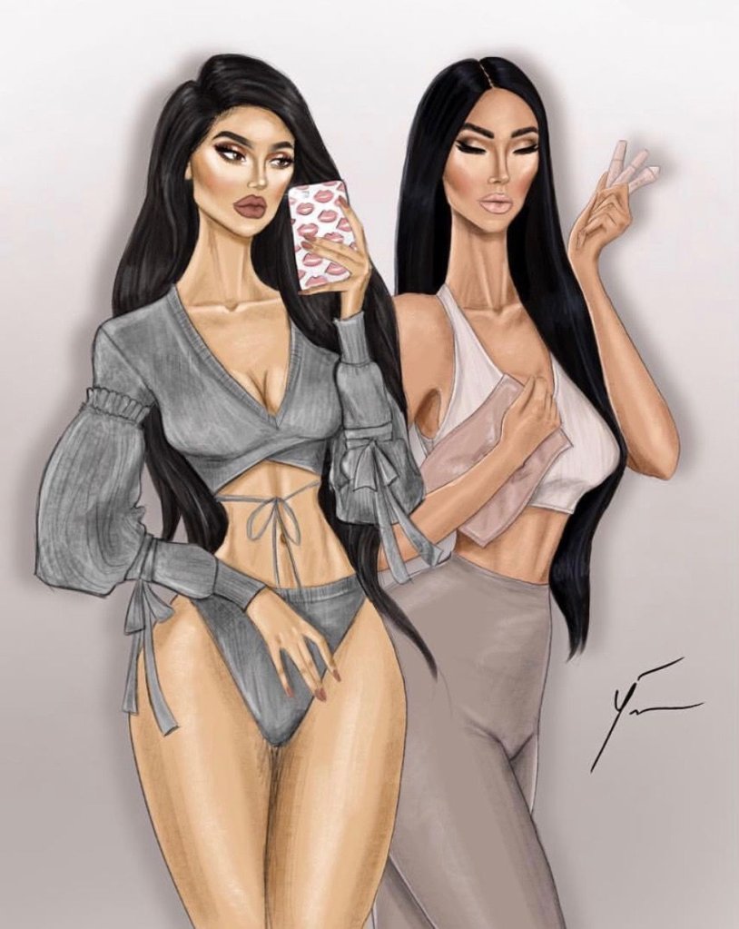 Kylie Jenner draw