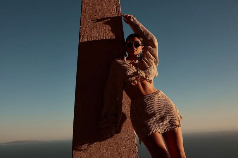 Kylie jenner Sasha Samsonova photo shoot 2017