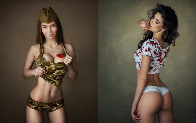 Archer with big breasts