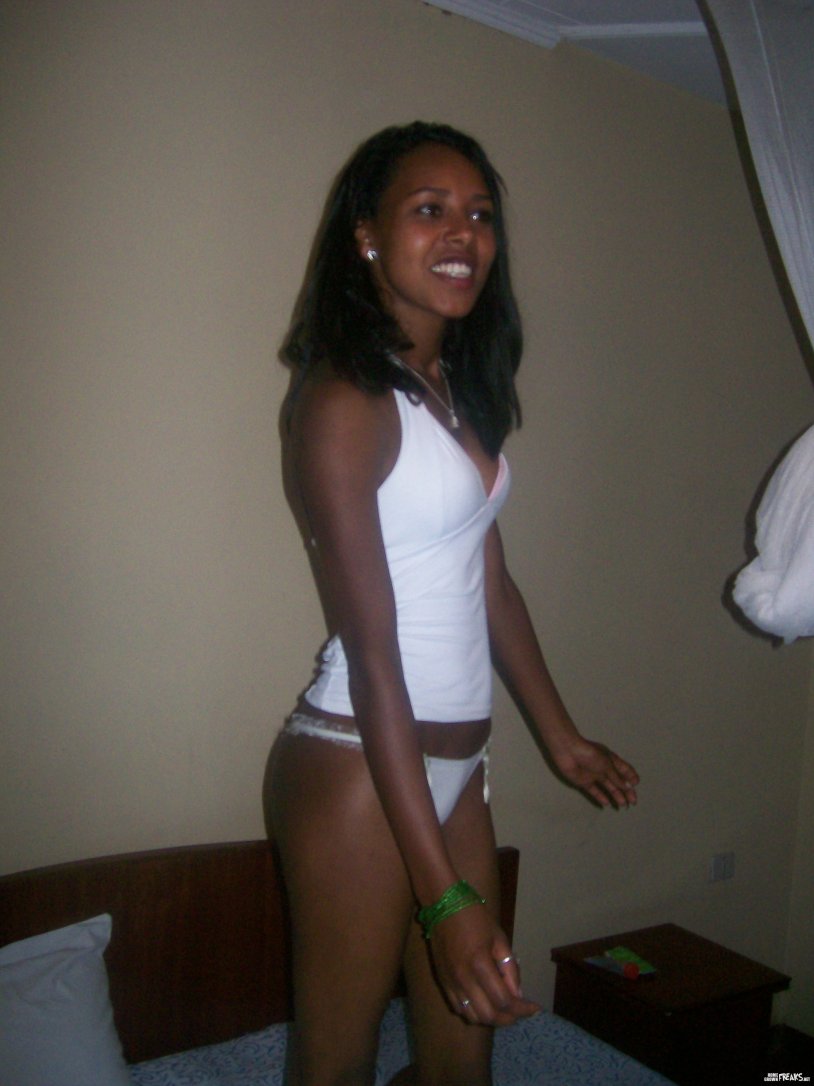 Naked homemade Ethiopian