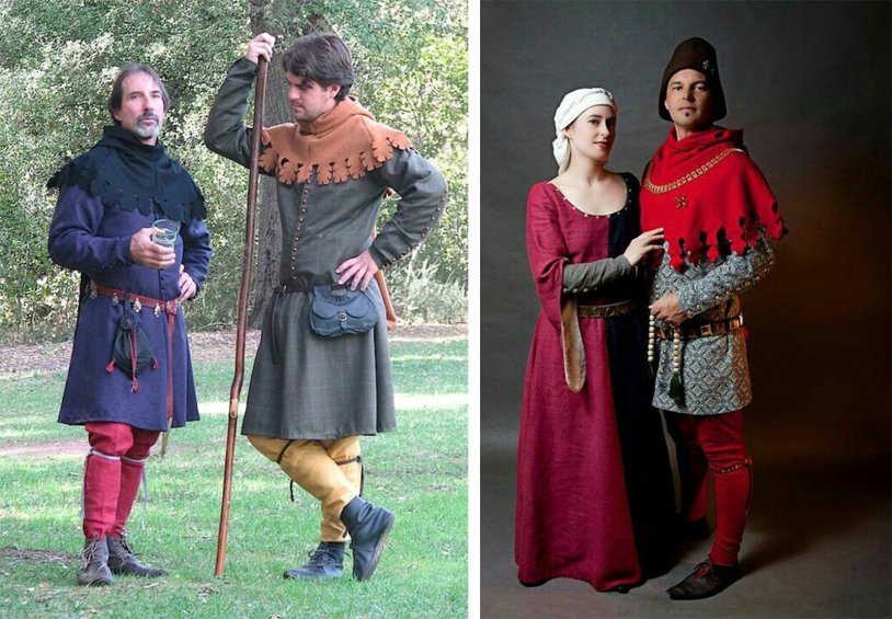 England 13th century Clothes