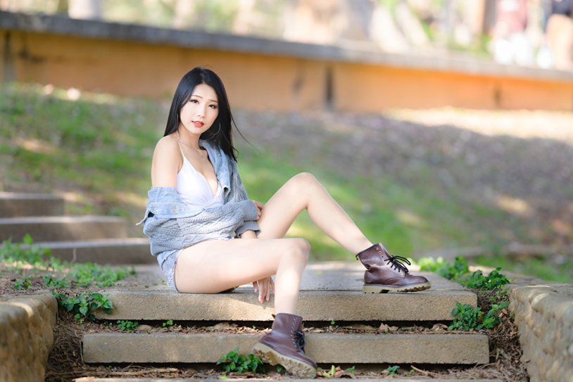 Beautiful Asian legs