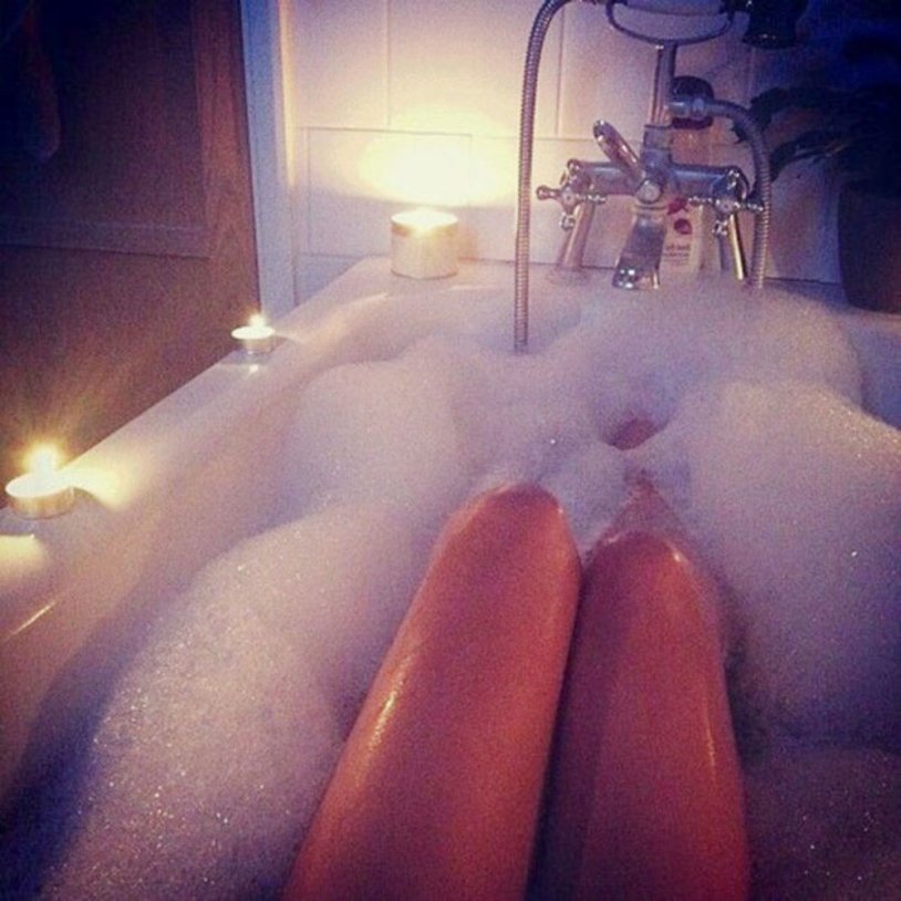 Selfie in the bathroom