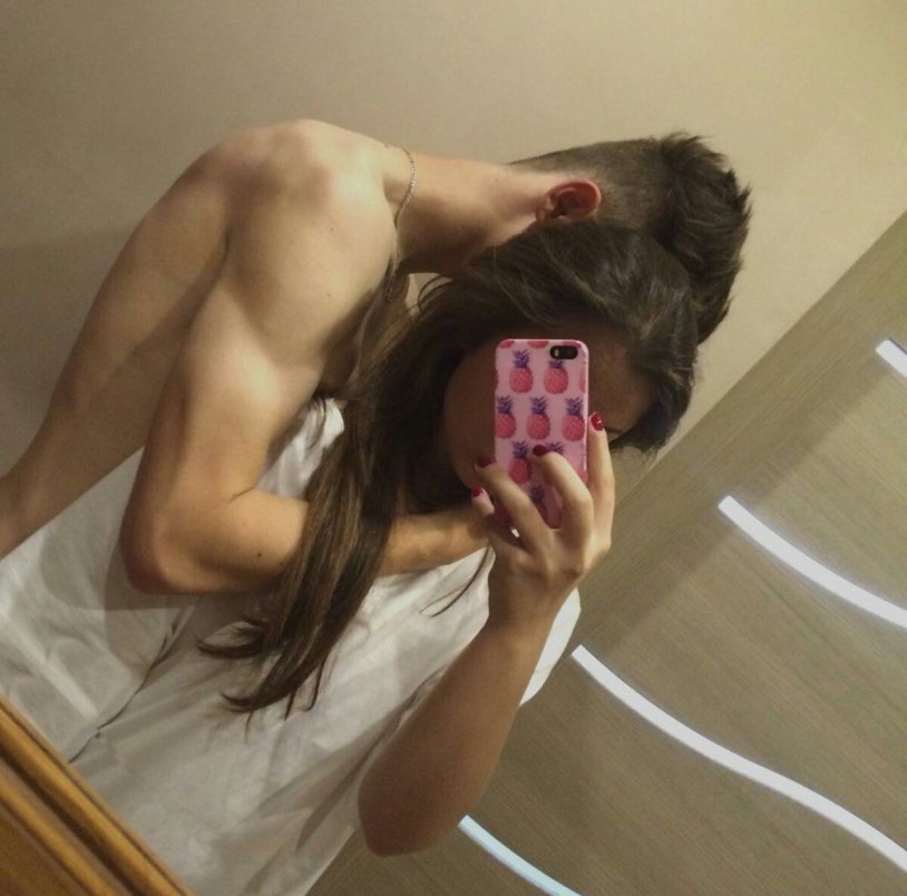 Photo in the soul of a pair of selfie