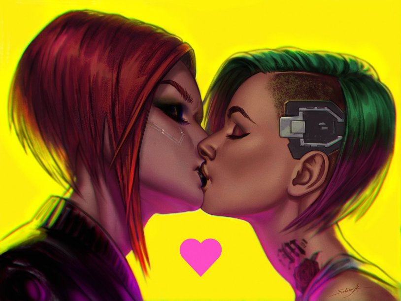 Cyberpank 2077 Judy Alvarez Lesbian
