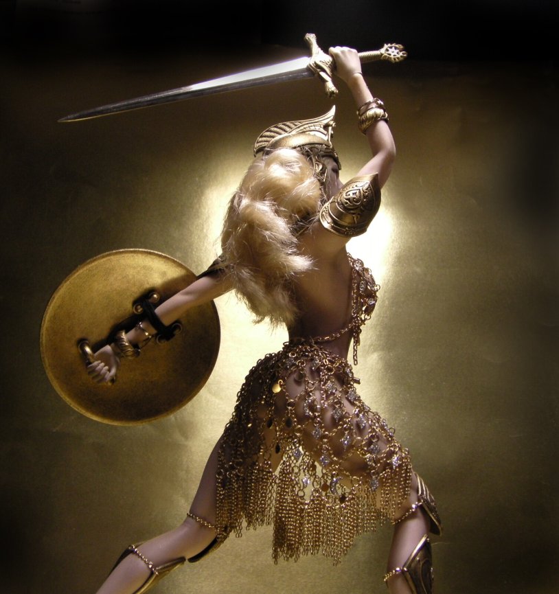 Greek armor of female