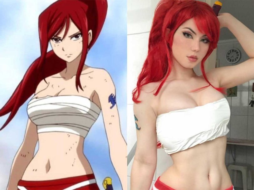 Maria Fernanda Cosplayer in life