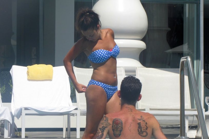 Lacey Turner in a swimsuit