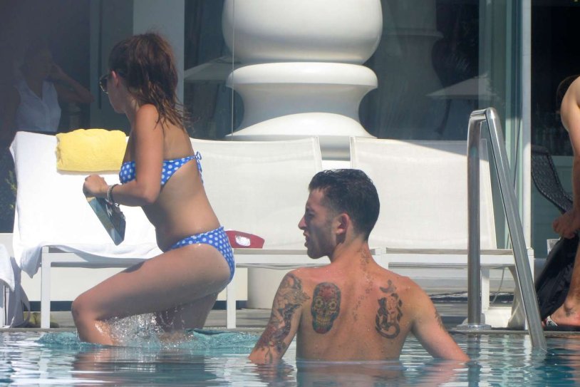 Lacey Turner in a swimsuit