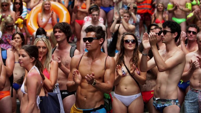 Girls Toples are publicly