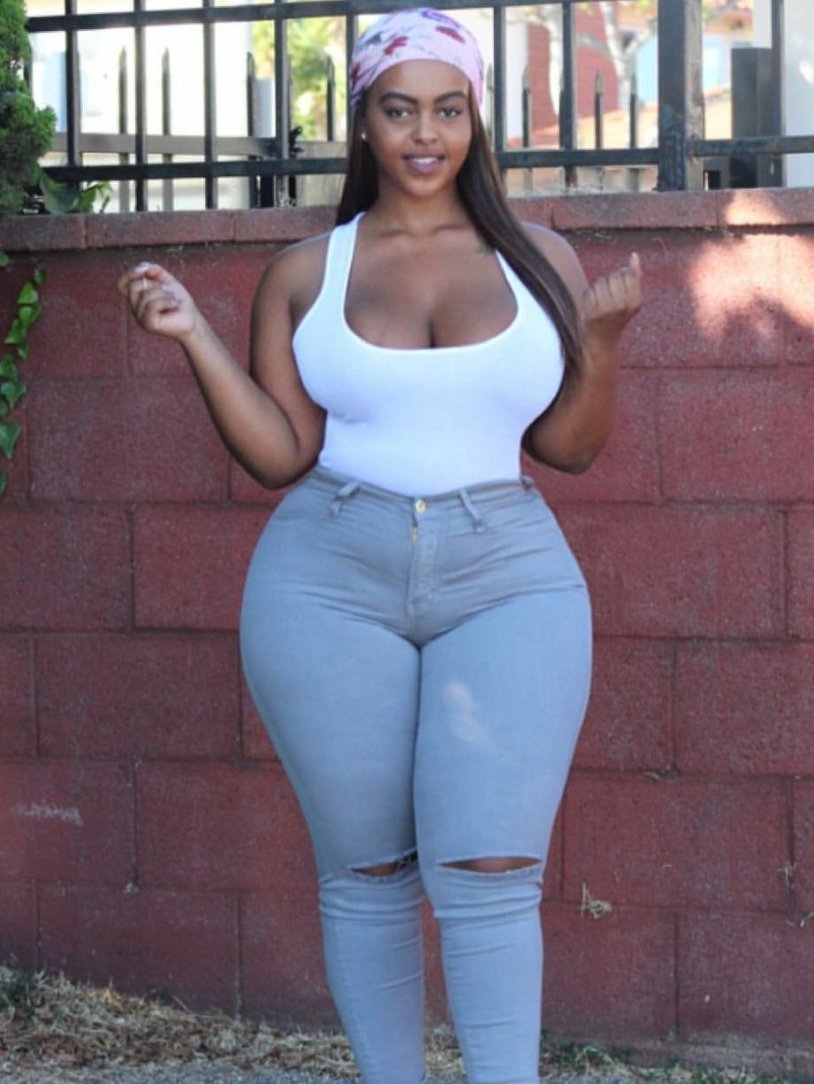Huge female hips