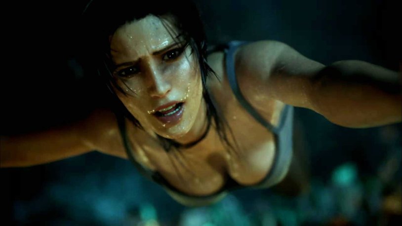 Tomb Raider 2013 Lara Croft breast