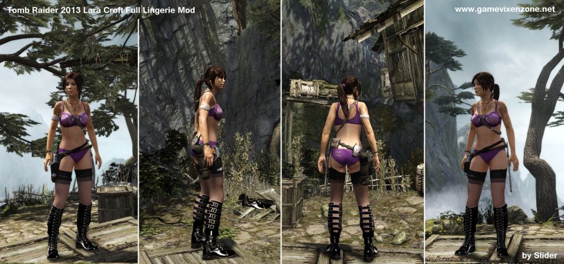 Tomb Raider 2013 Lara in shorts