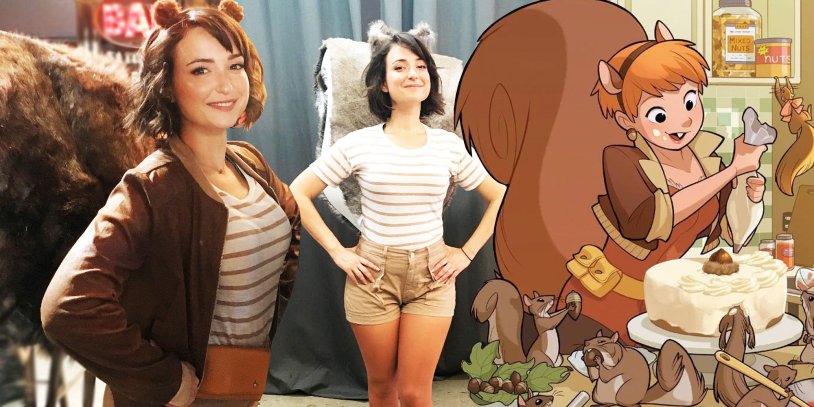 Milana Weintbub Girl Squirrel