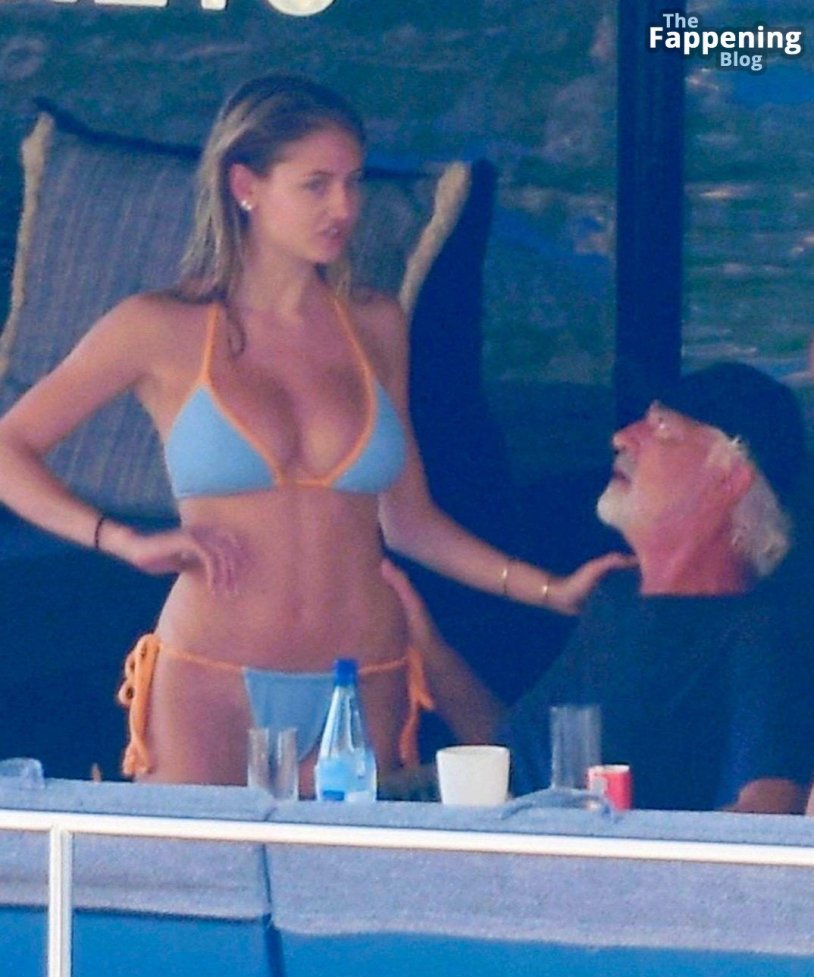 Actresses in a bikini