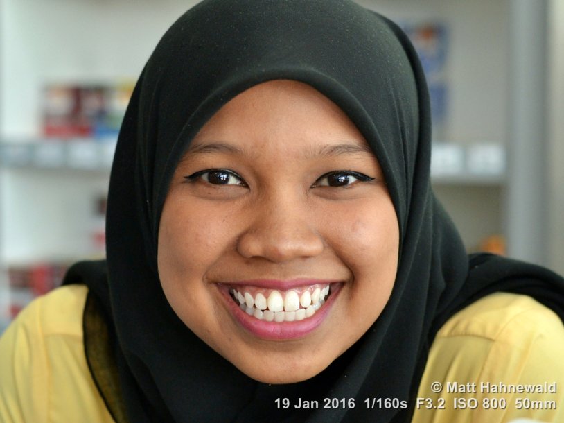 Malay Girl Omega. Working