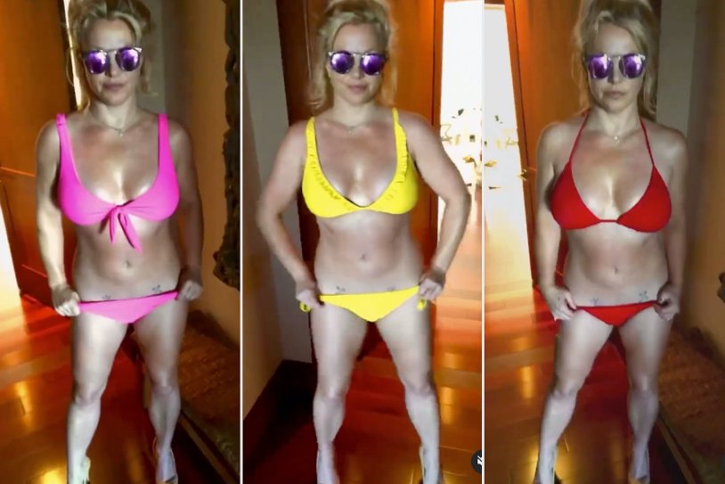 Britney Spears Bikini 2021