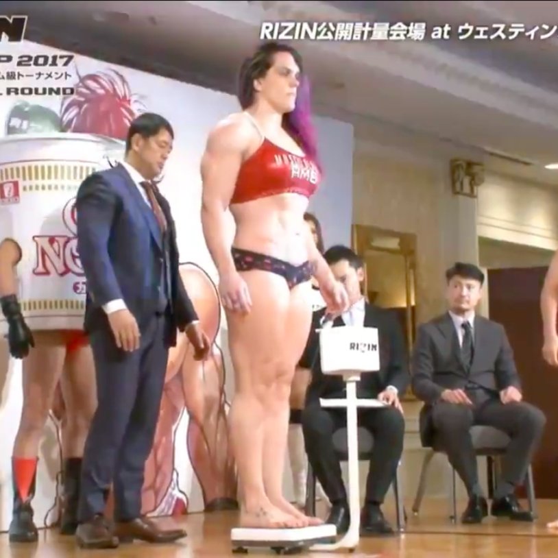 Gabi Garcia fights