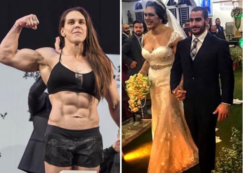 Gabi Garcia with her husband