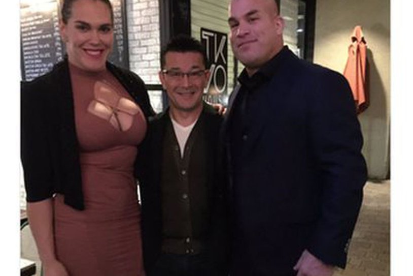Gabi Garcia with her husband