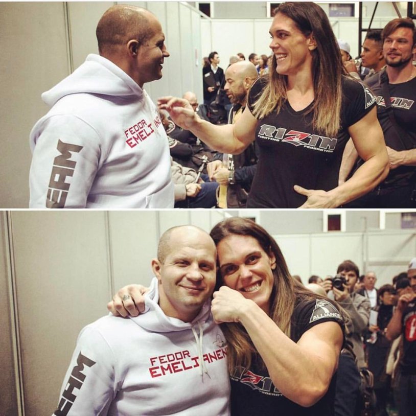 Gabi Garcia and Fedor Emelianenko