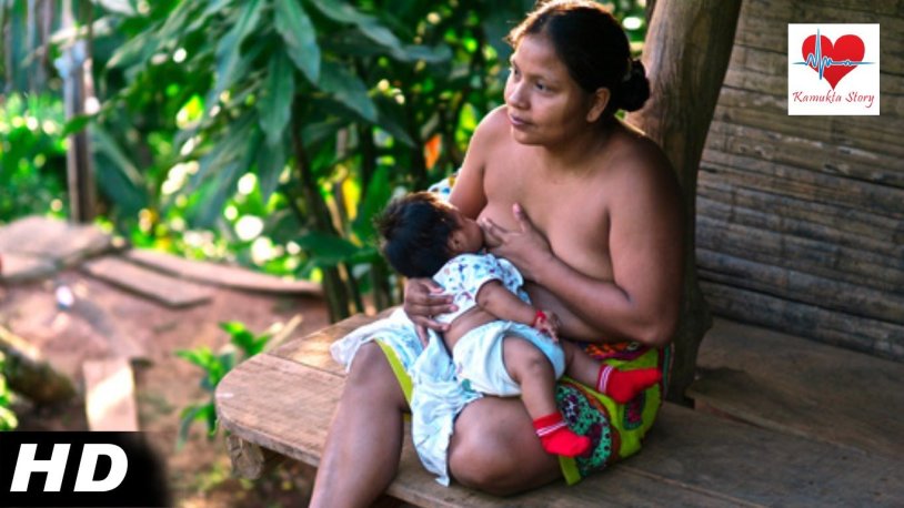 Laos Village Breastfeeding