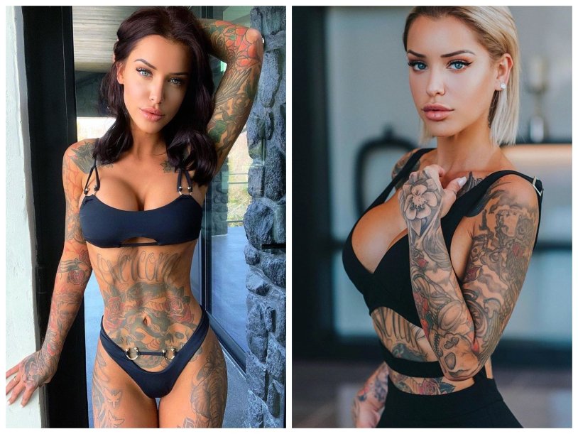 Tattoos for girls on the chest
