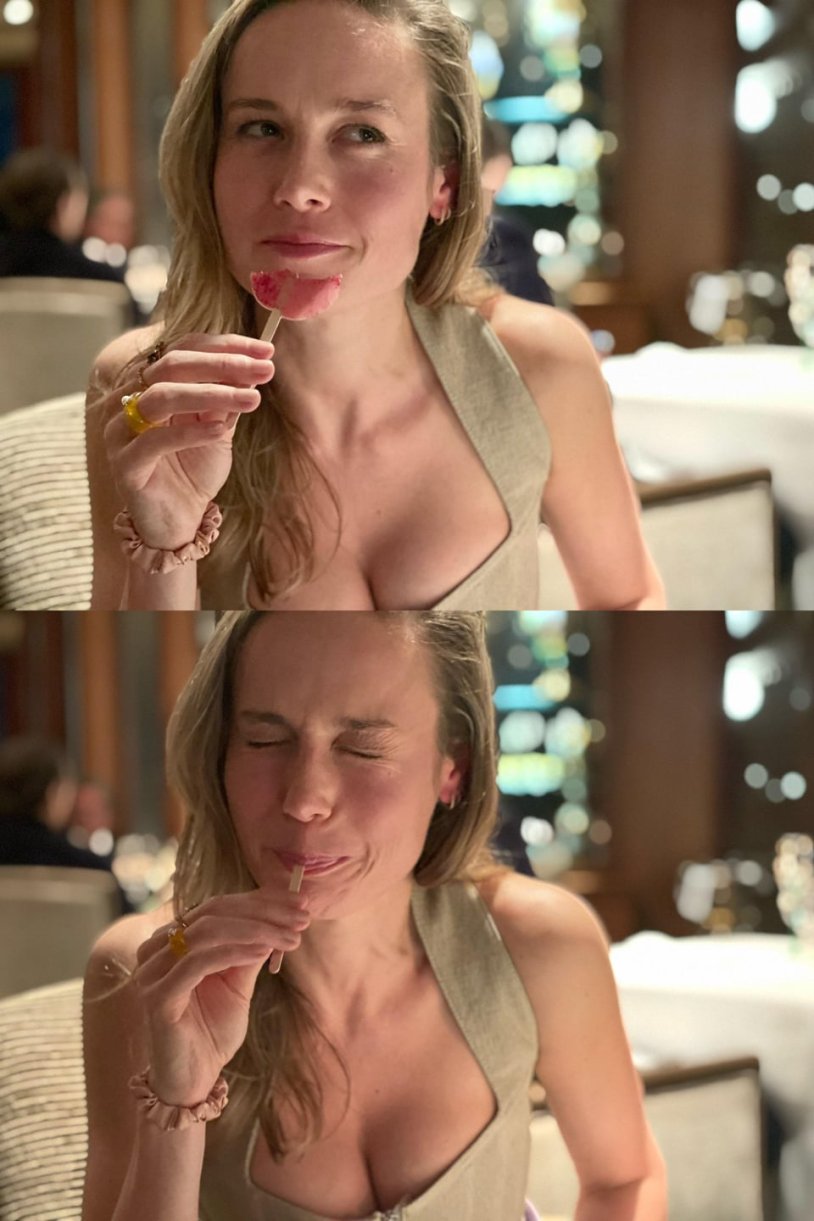 Brig Larson in the shower