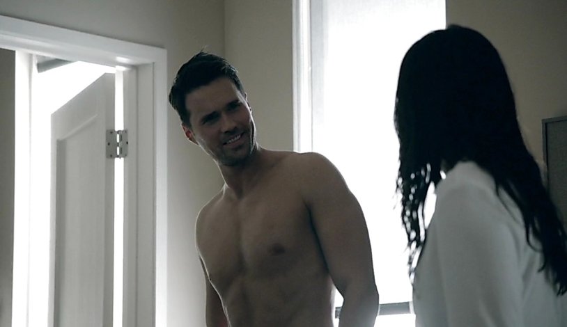 Brett Dalton on the beach