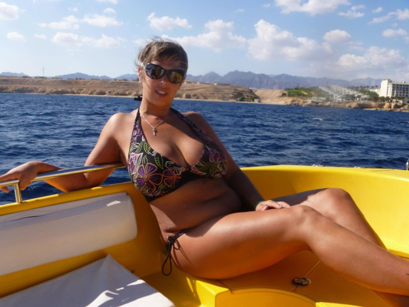 Margarita Jurgenson in a swimsuit