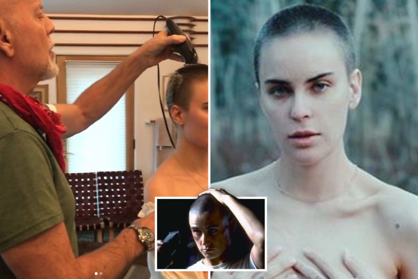 Bruce Willis with daughters 2020