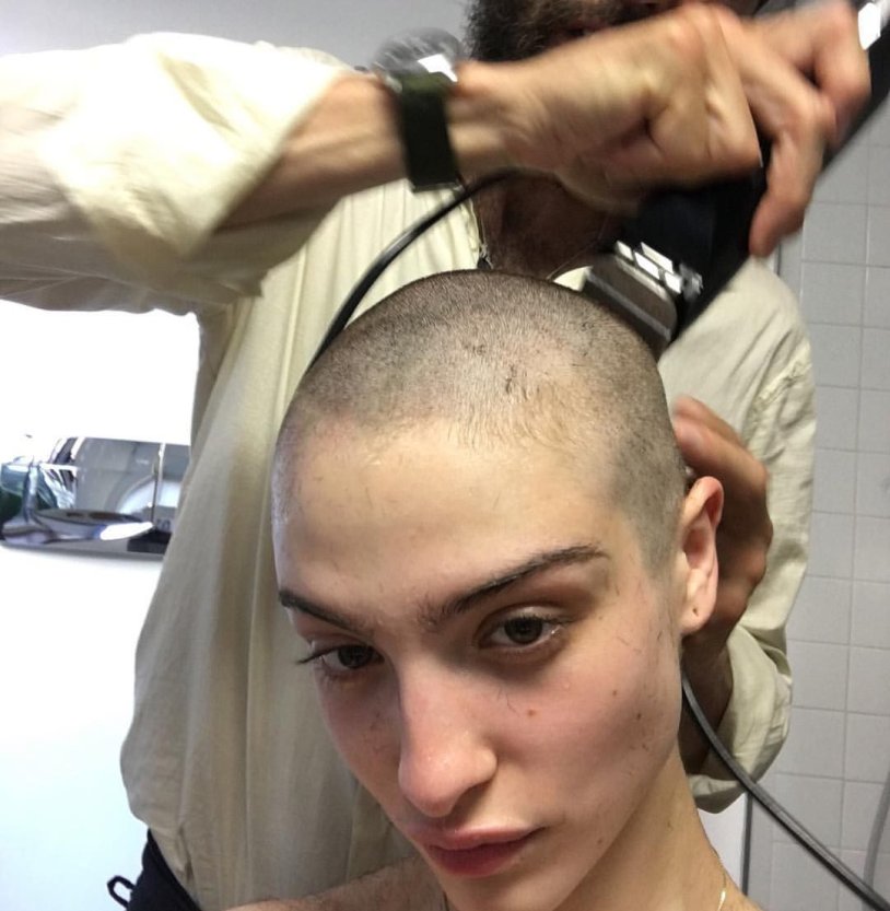 Lera Abova haircut catch