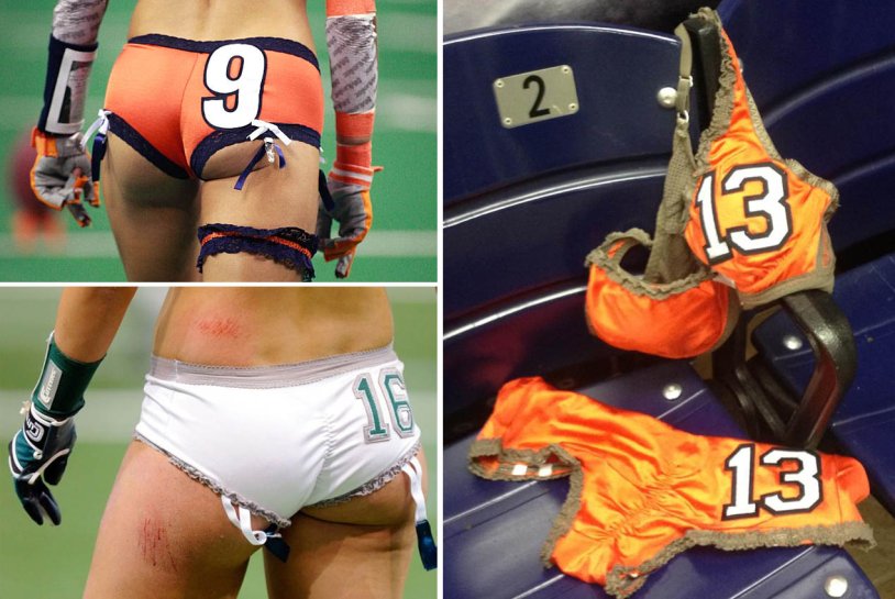 Panties for American football