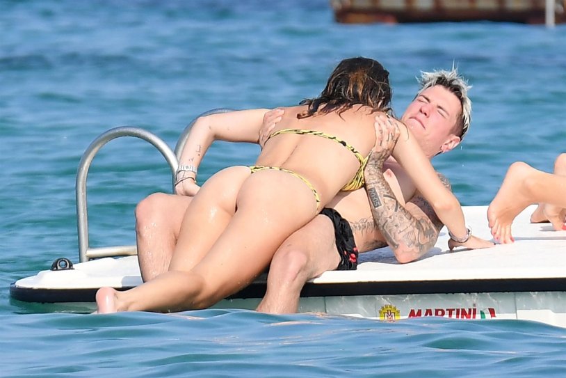 Bella Thorne in a swimsuit 2019