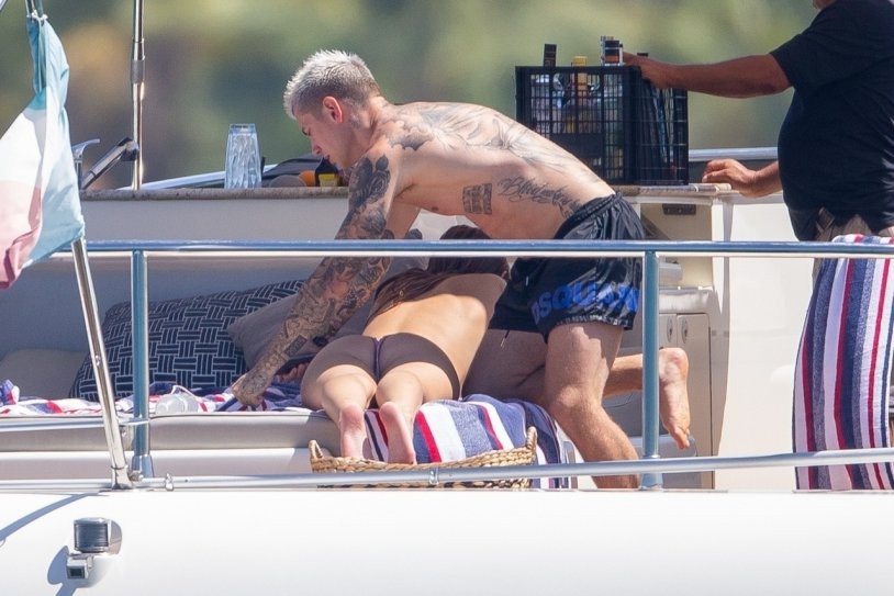 Bella Thorne on vacation