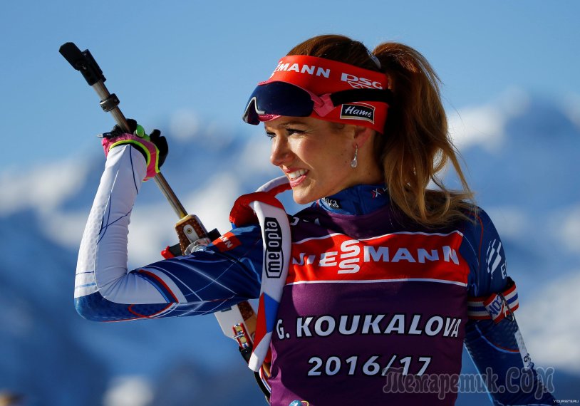 Czech biathlete Gabriela