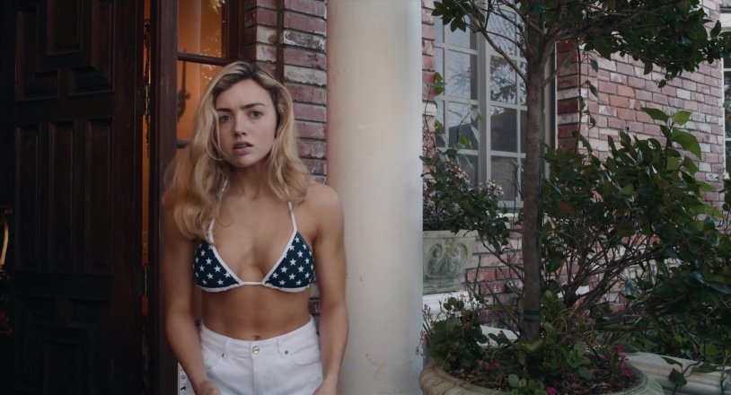 Peyton sheet bed scene