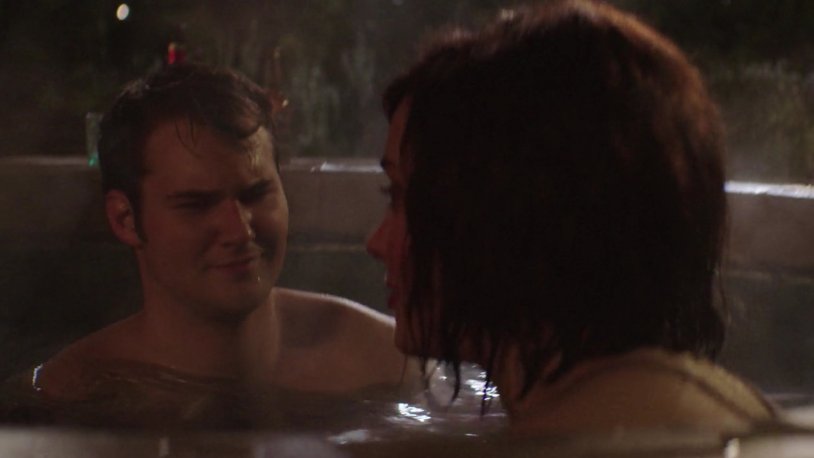 Bryce Walker and Hannah Baker in Dzhakuzi