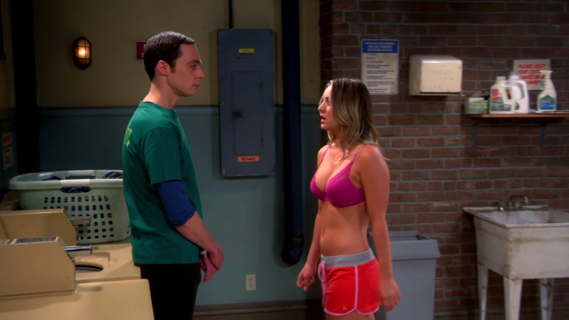 Kailey Kuoko breast Theory of Big Bang
