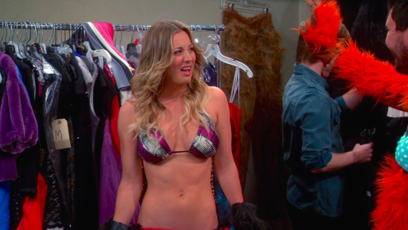 Kailey Kuoko in underwear the theory of the big explosion